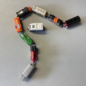 Hot Wheels Matchbox Trailers & Trucks Tank Train Diecast Collection